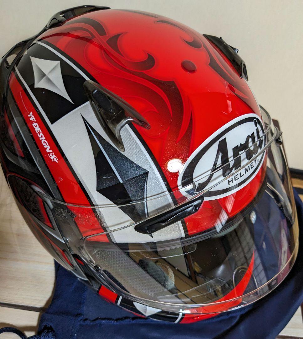 Arai フルフェイスヘルメット 赤/黒