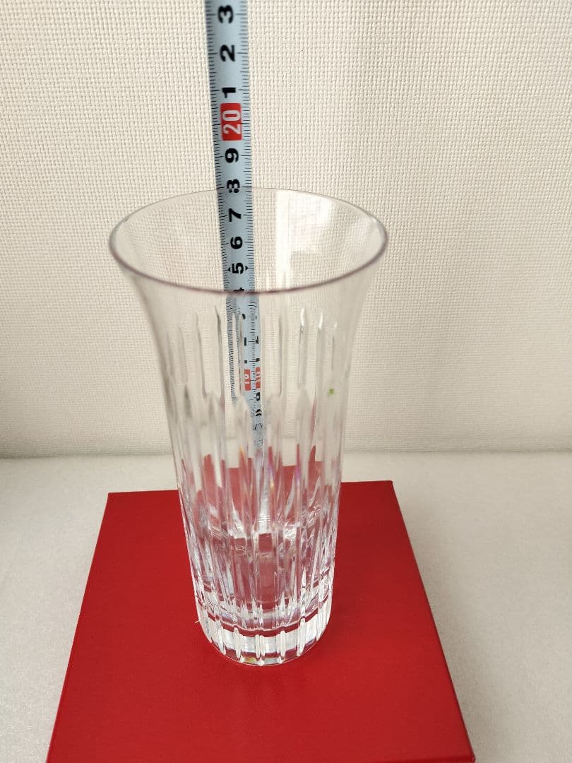 美品Baccaratバカラ花瓶フローラ ベース 花器