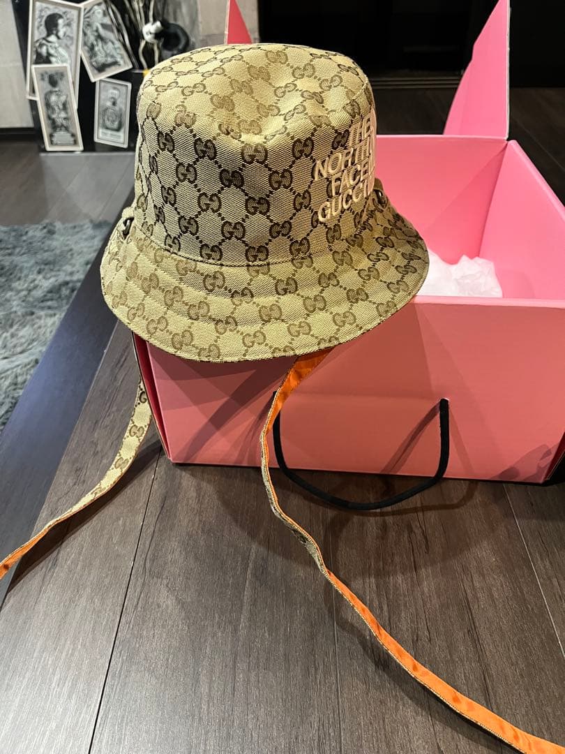 GUCCI × THE NORTH FACE グッチ　ハット　ノースフェイス M