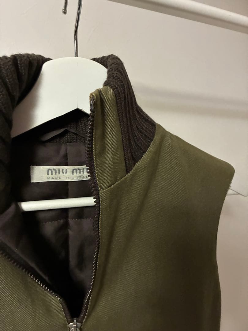 Miu Miu ミュウミュウ archive 中綿ベスト size 40