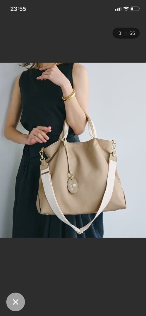 TREASURE TOPKAPI バッグ2WAY トートバッグ ショルダーバッグ