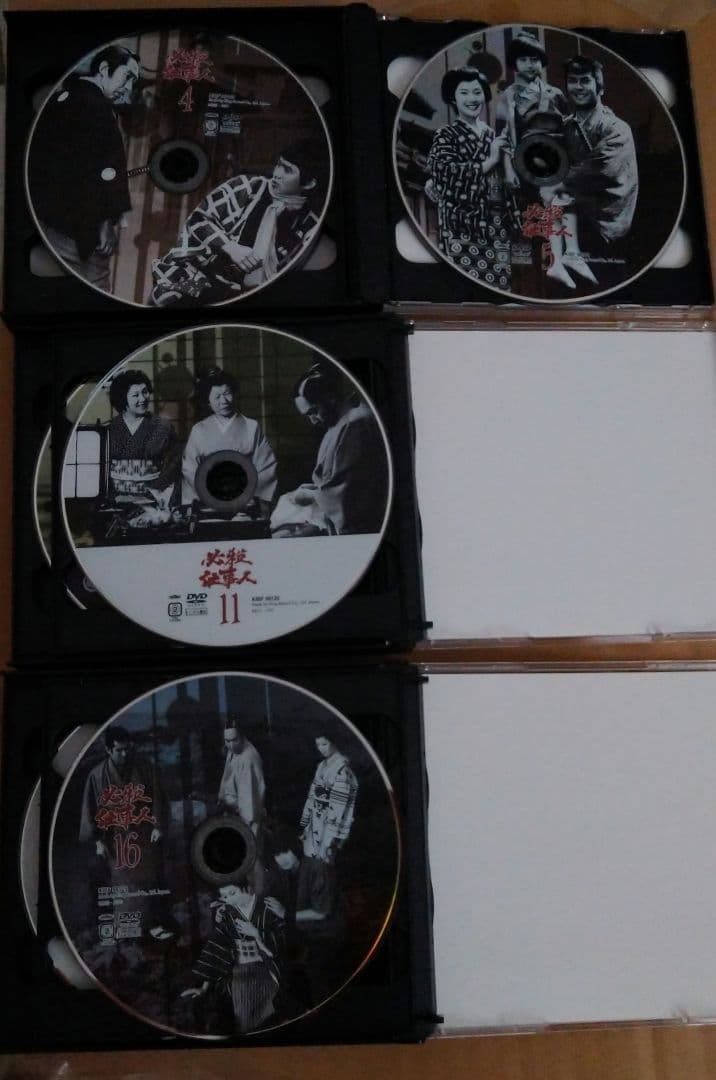 【最安値】必殺仕事人 DVD BOX 一掛之巻 二掛之巻 三掛之巻