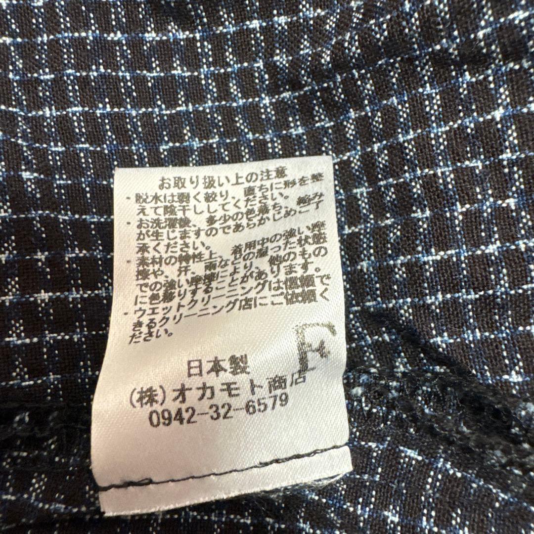 j*s様 儀右衛門　新品　五分丈袖　ワンピース　前ボタン