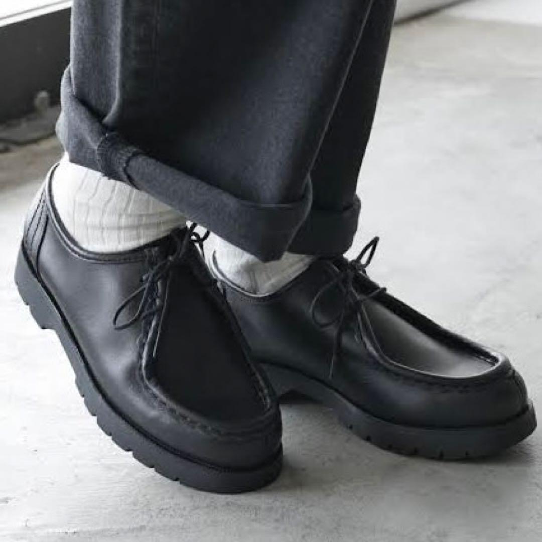 【美品】KLEMAN(クレマン)PADOROR/チロリアンレザーシューズ/27