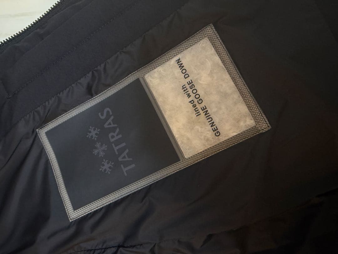 TATRAS ダウンベスト ZALAGA ザラガ （BLACK/ブラック）