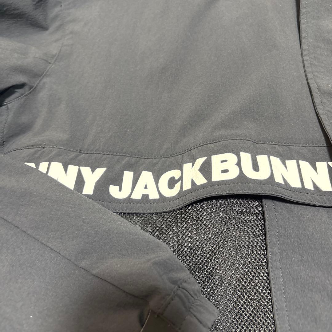 ジャックバニー　ナイロンジャケット　ダブルジップ　ブラック　5 美品