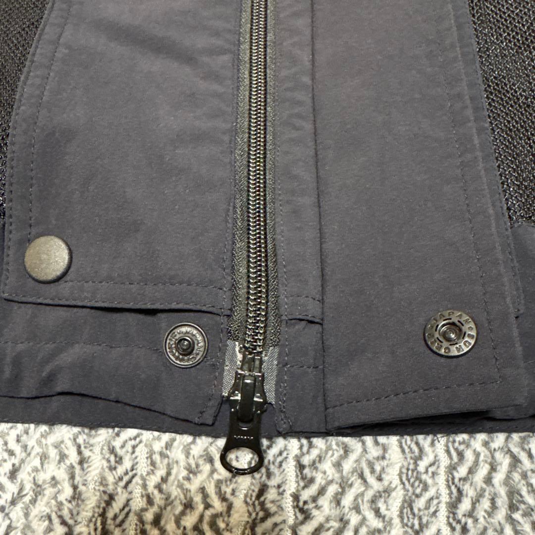 ジャックバニー　ナイロンジャケット　ダブルジップ　ブラック　5 美品