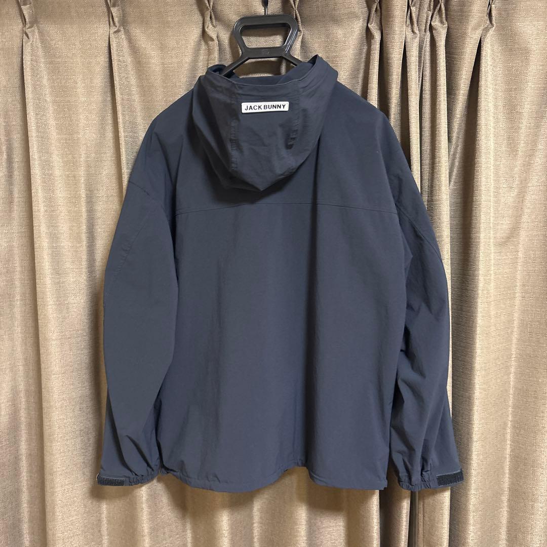 ジャックバニー　ナイロンジャケット　ダブルジップ　ブラック　5 美品