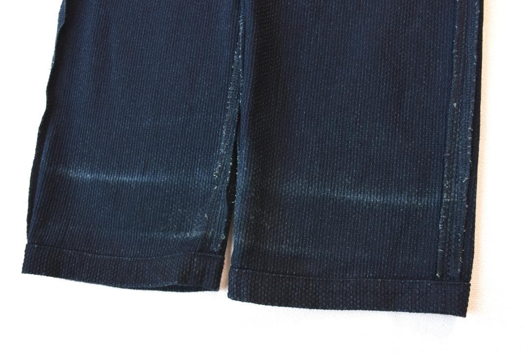 JAPAN BLUE JEANS 藍染刺し子2タックパンツ size30　日本製