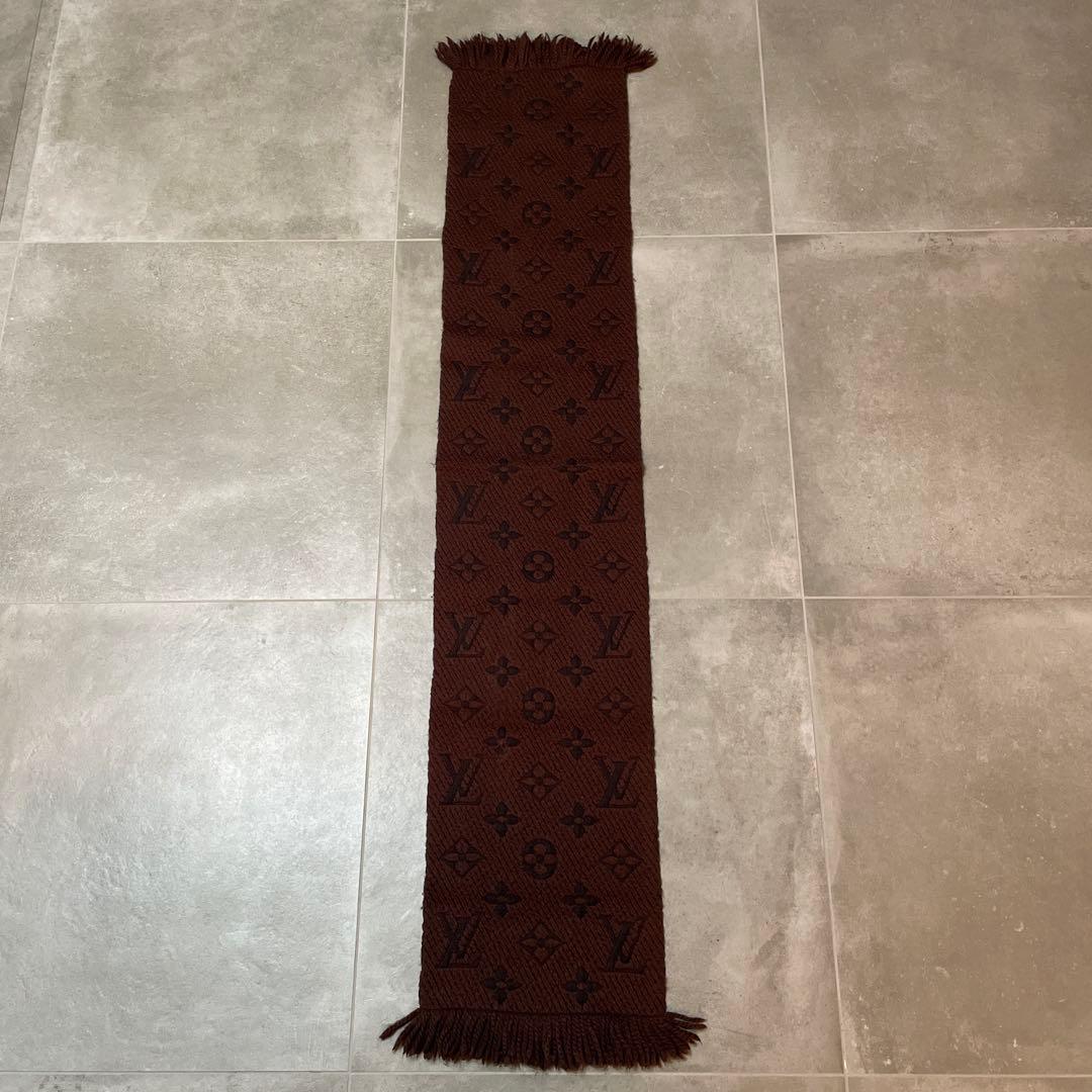 LOUIS VUITTON ルイヴィトン エシャルプ 茶色 ブラウン マフラー