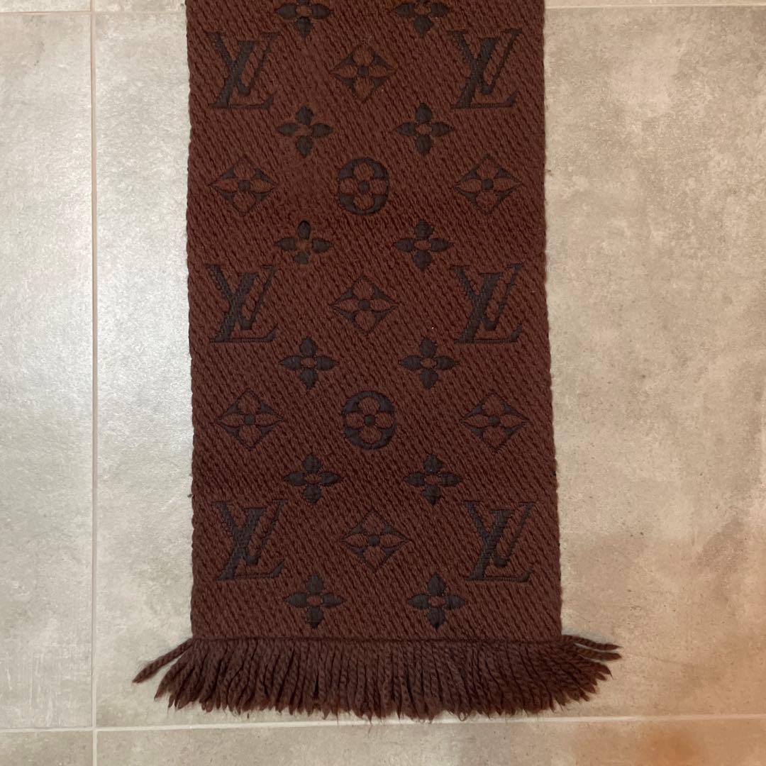 LOUIS VUITTON ルイヴィトン エシャルプ 茶色 ブラウン マフラー