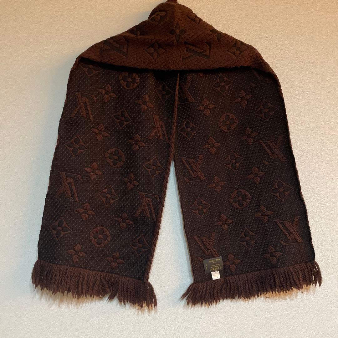 LOUIS VUITTON ルイヴィトン エシャルプ 茶色 ブラウン マフラー