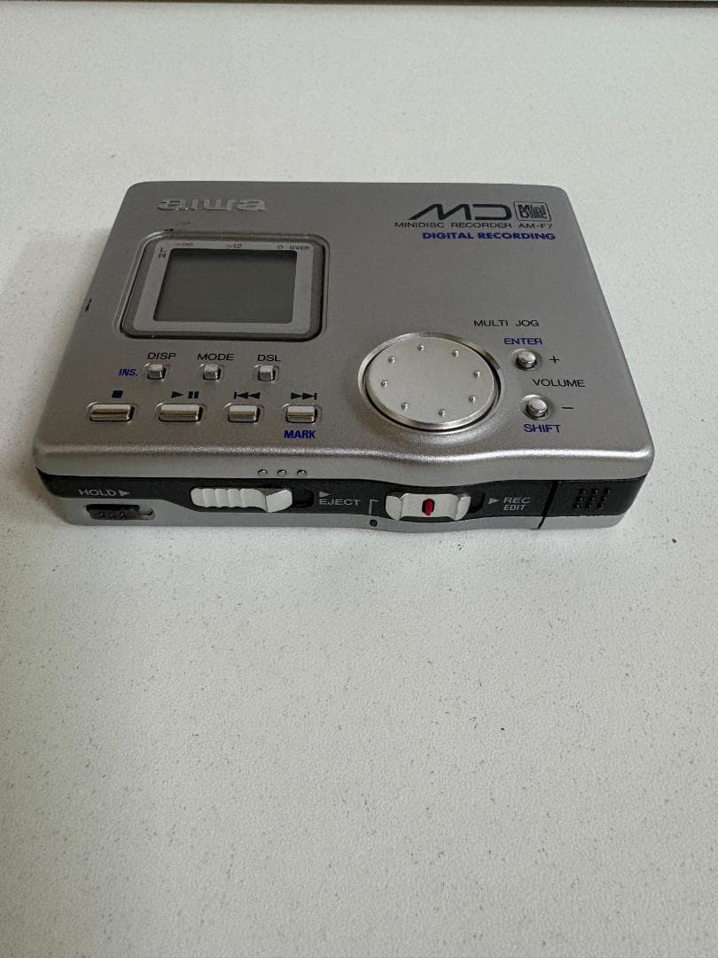 aiwa AM-F7 ポータブルMDプレーヤー レトロ家電