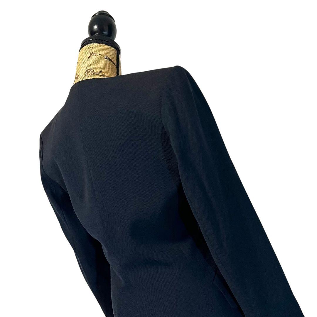 【フランス製】【36】YVES SAINT LAUREN ノーカラージャケット