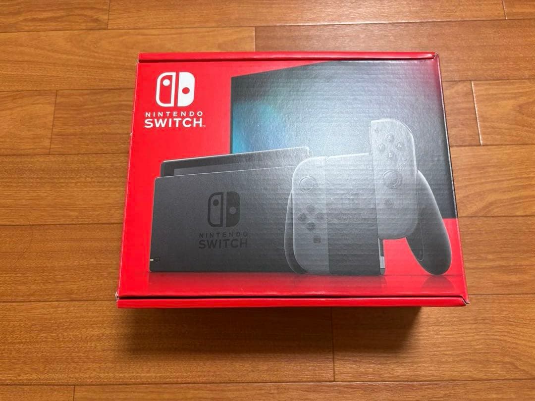未使用 Nintendo Switch グレー 本体