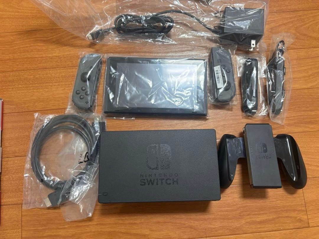 未使用 Nintendo Switch グレー 本体