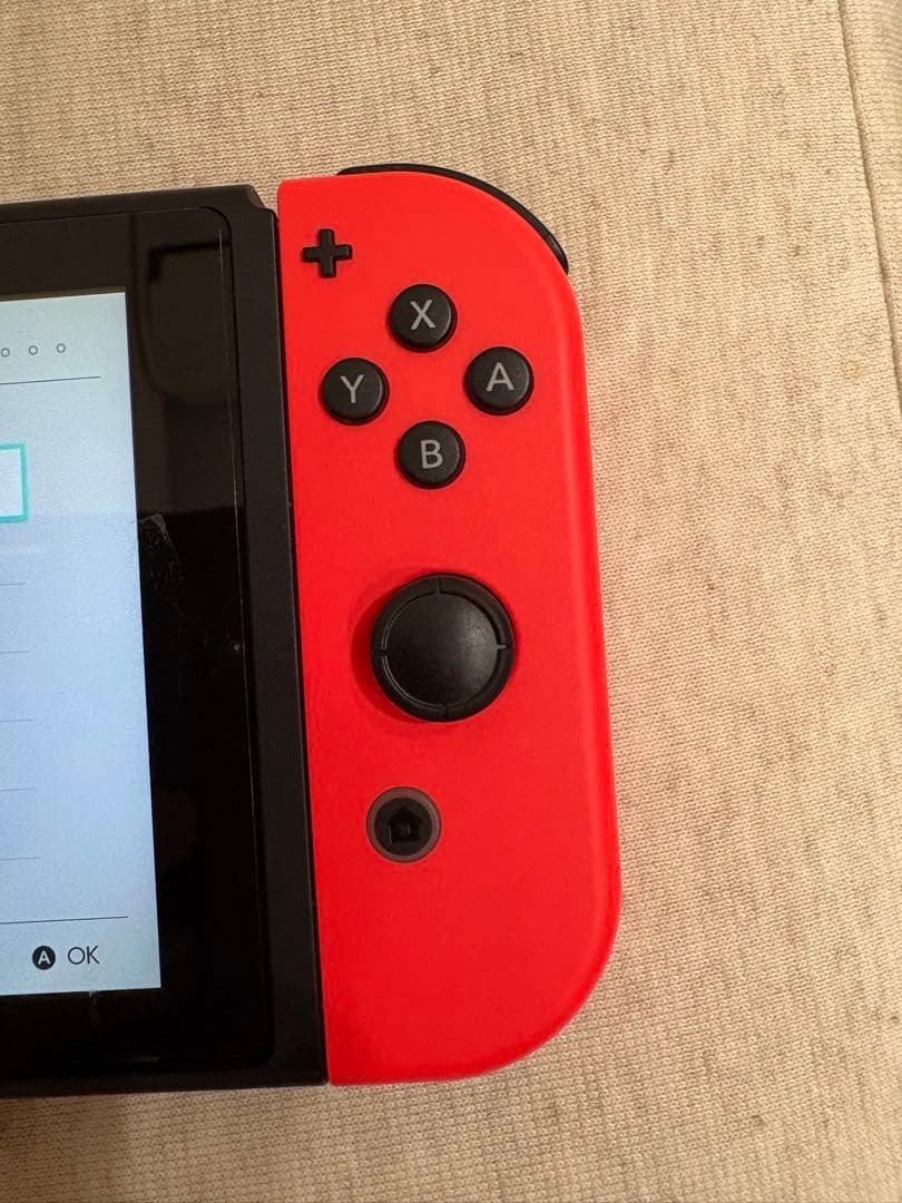 美品Nintendo Switch 本体 青/赤 Joy-Con付き