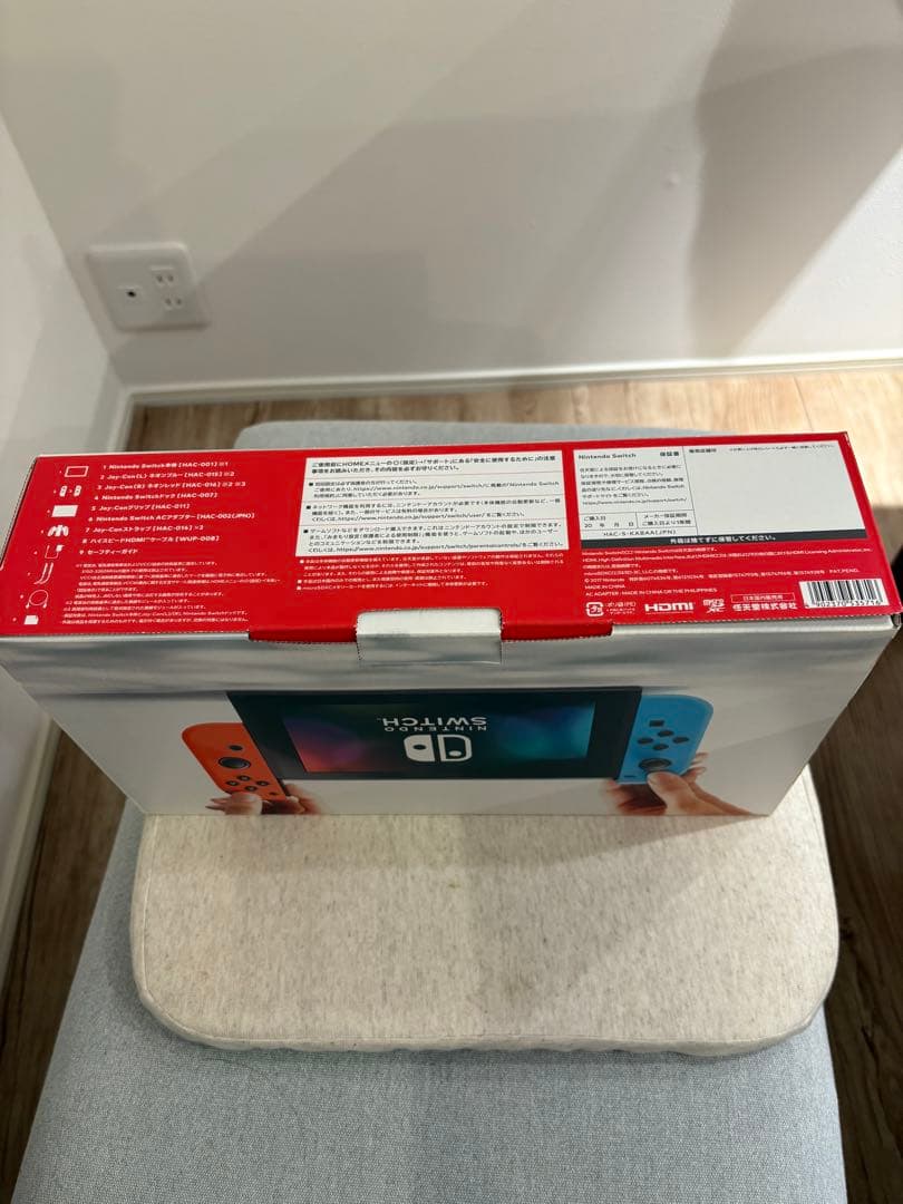 美品Nintendo Switch 本体 青/赤 Joy-Con付き