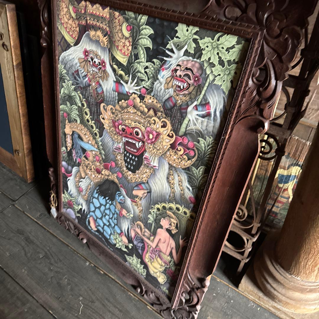 インドネシアバリ島 ガルーダ絵