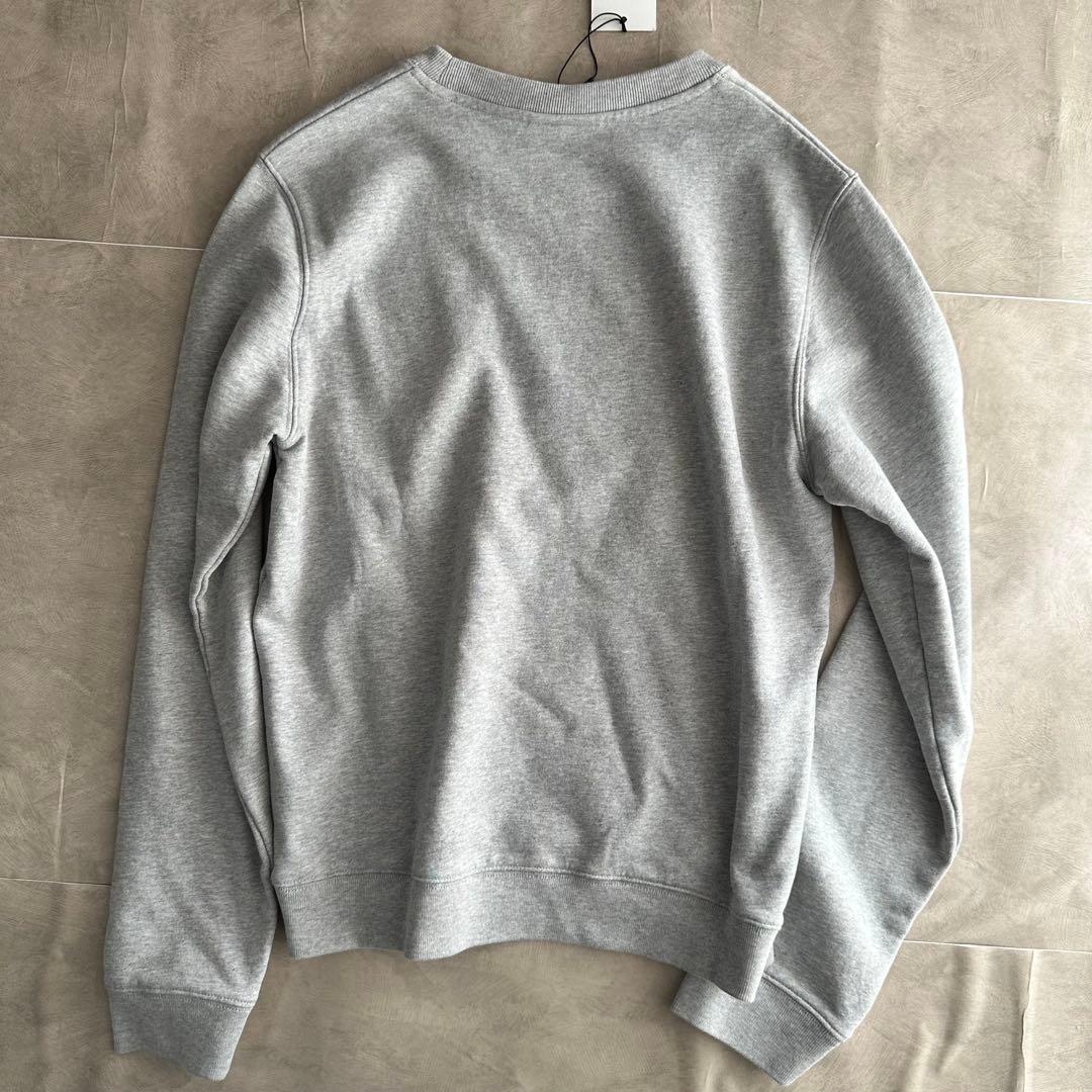 新品　メゾンキツネ スウェット トレーナー グレー　レディース　クルーネック