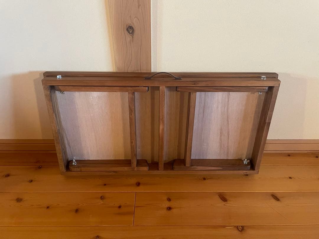 木製オルテガ柄　ローテーブル