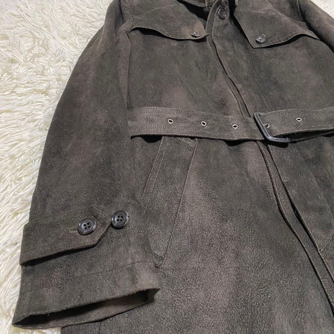 【美品◦XL✨】トルネードマート スウェード調 ベルテッドコート ライナー