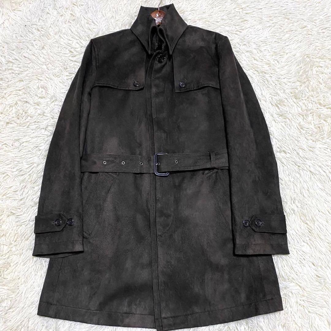 【美品◦XL✨】トルネードマート スウェード調 ベルテッドコート ライナー