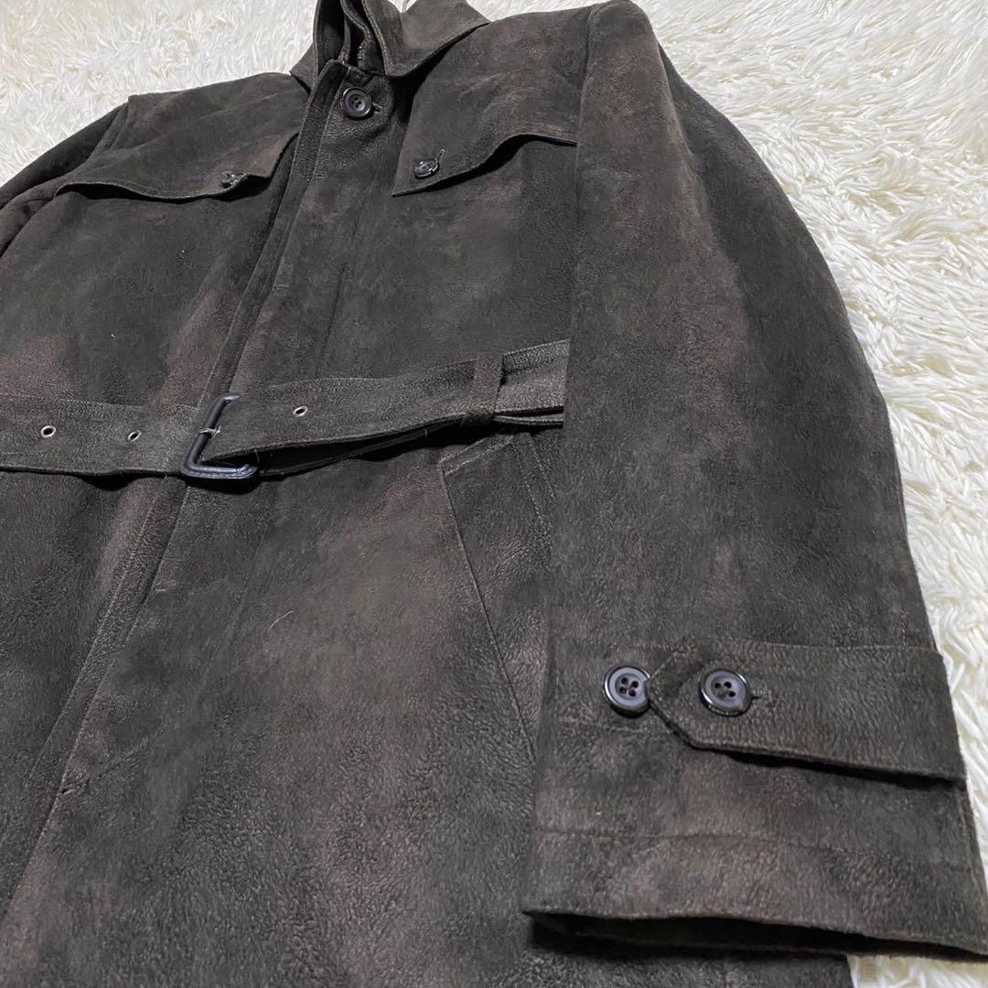【美品◦XL✨】トルネードマート スウェード調 ベルテッドコート ライナー