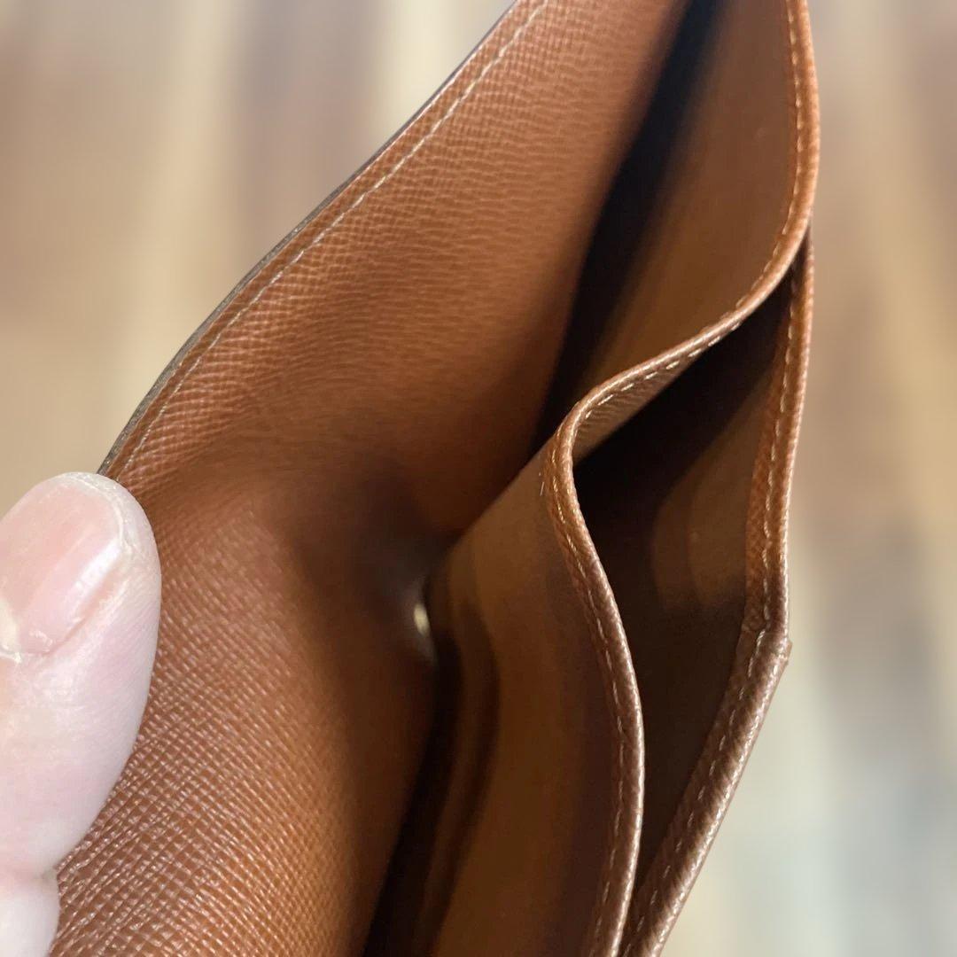 美品Louis Vuitton 二つ折り財布 モノグラム