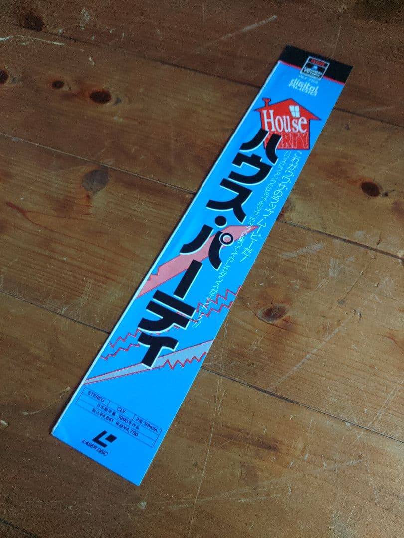 激レア　ハウスパーティ　LD House　party　レーザーディスク　希少