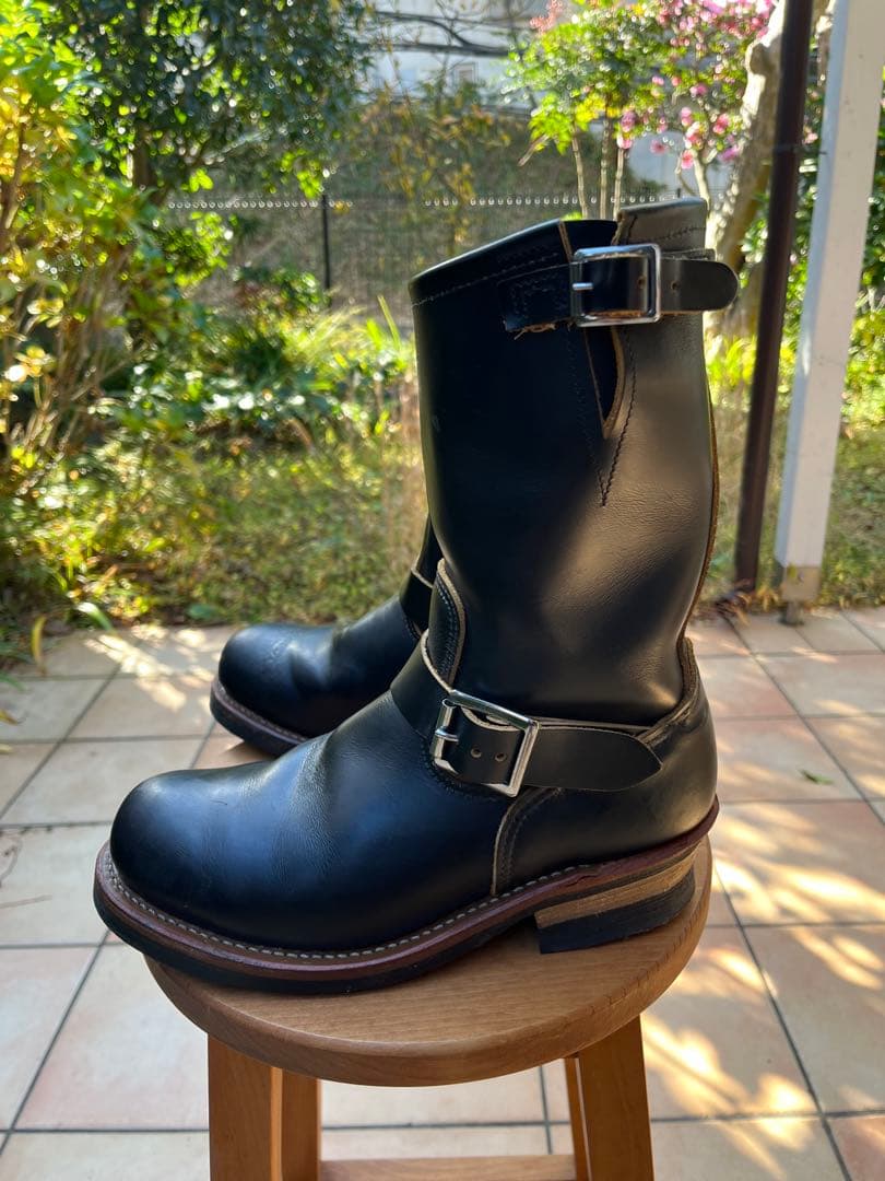 C*1様 レッドウィング　9268 エンジニアブーツ　ブラッククロンダイク　US