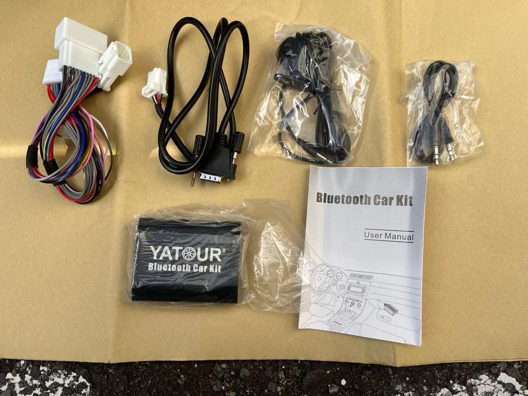 YATOUR Bluetooth Kit YT-BTK セルシオ30後期にて使用