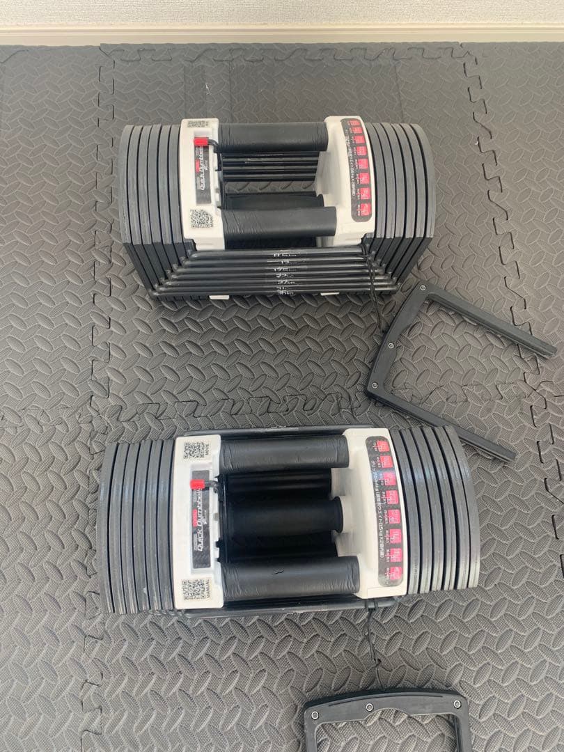 直接引渡し FIELDOOR 可変式ダンベル ブロックダンベル クイックダンベル