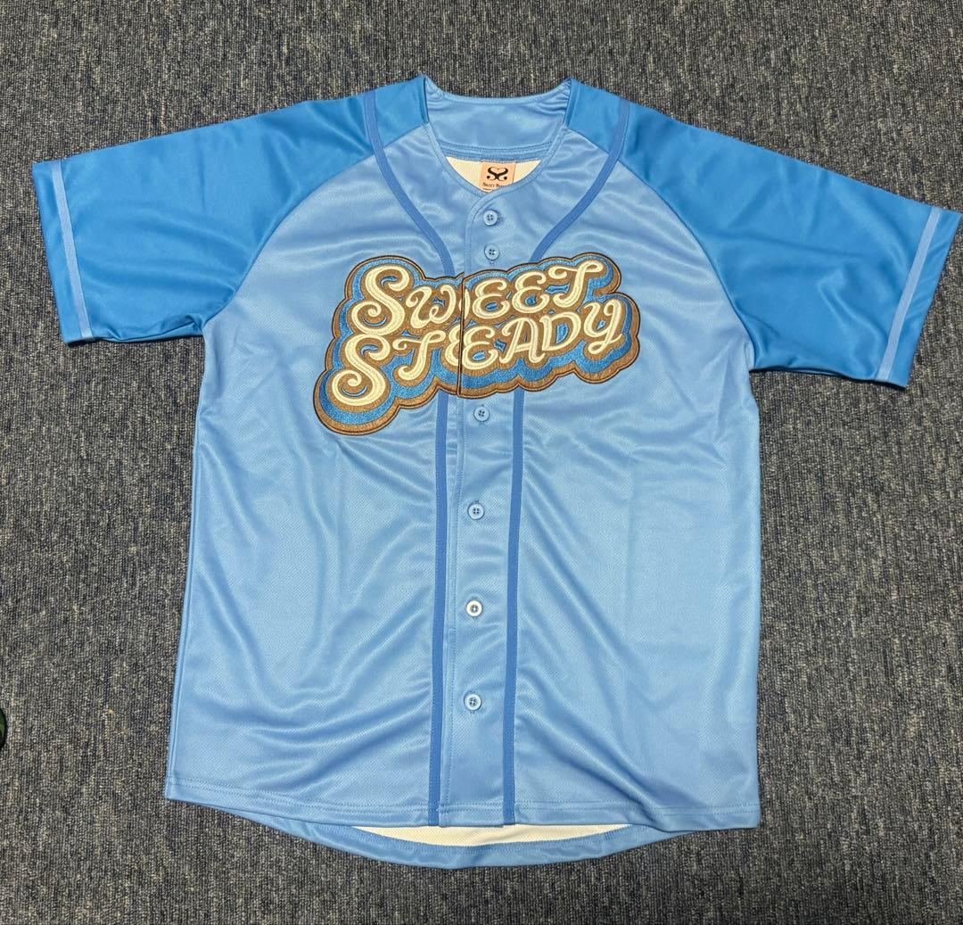 sweet steady すいすて　推しアピユニフォーム　青　奥田彩友 即日発送