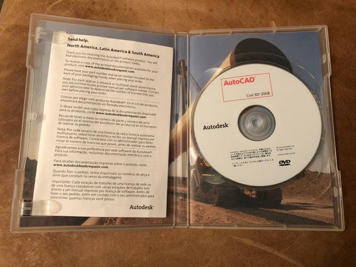 コンピュータ・IT auto cad civil 3D autodesk