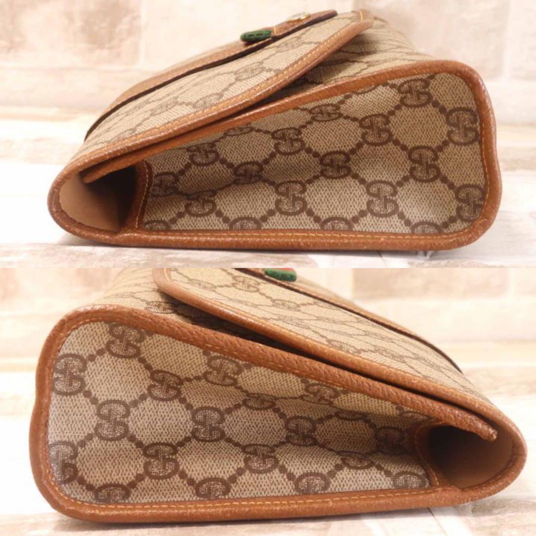 美品❤️ GUCCI オールドグッチ　クラッチバッグ　シェリーライン
