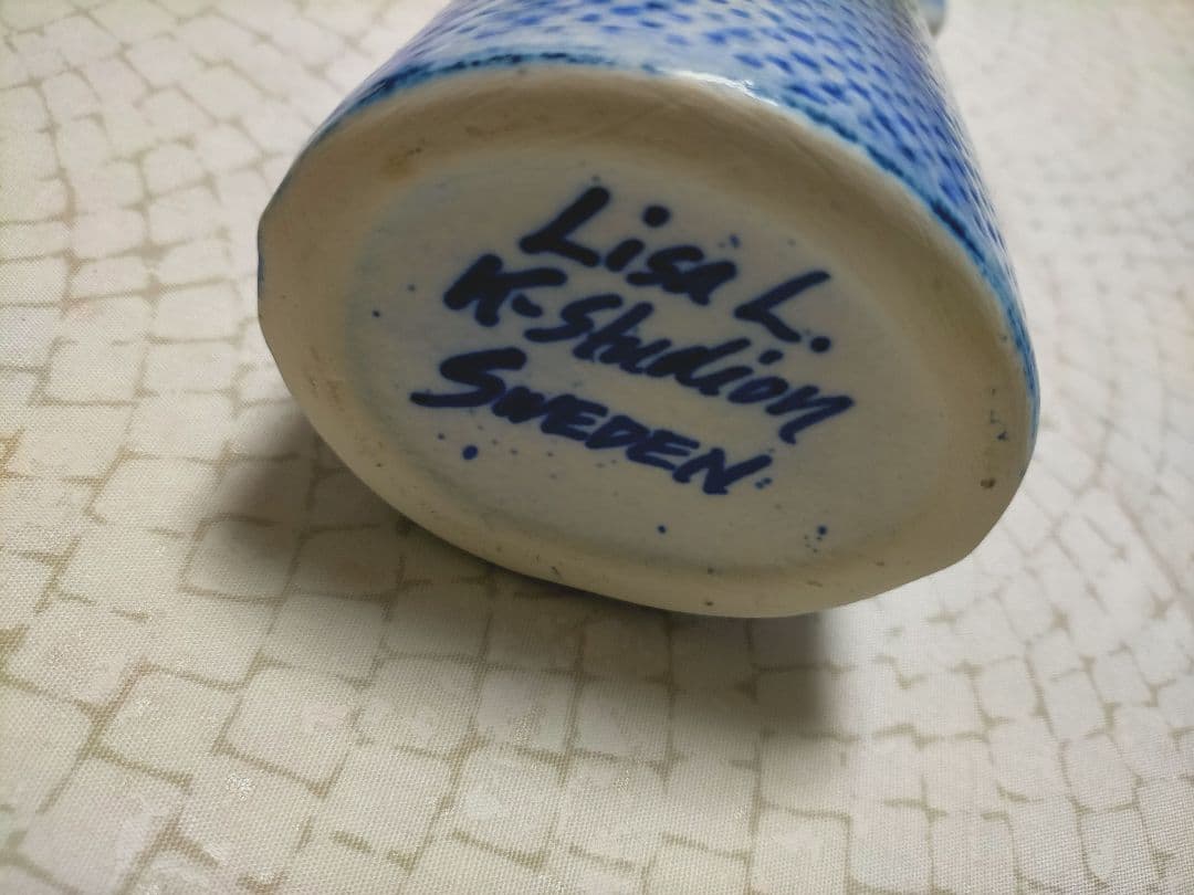 廃盤 リサラーソン ドレス 花瓶 ワードローブ