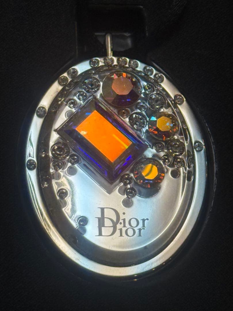 【希少】Dior リップグロス ペンダントスワロフスキー 箱ケース付き　未使用