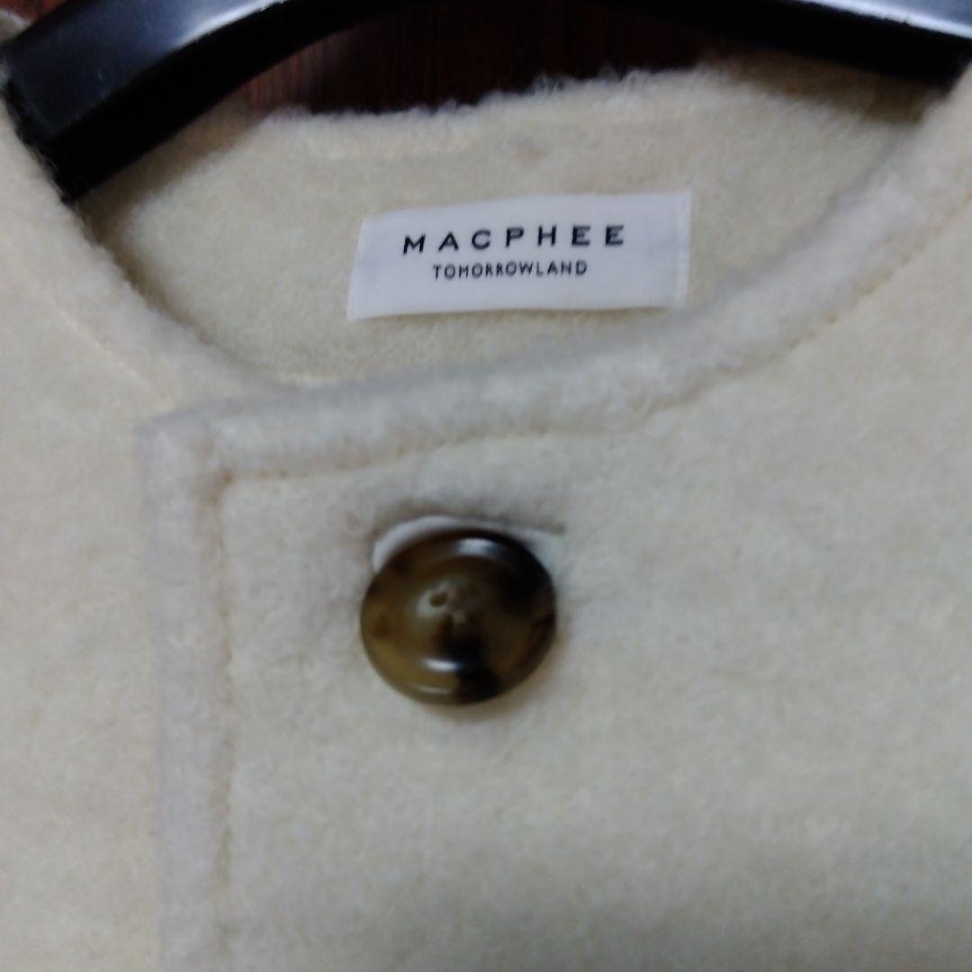 MACPHEE 　アイボリー ベスト　M 新品