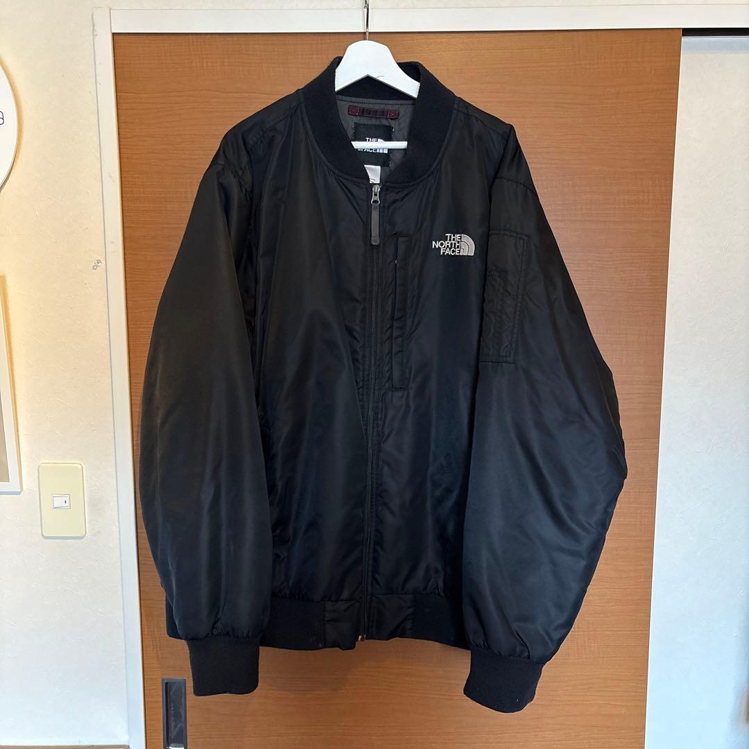 THE NORTE FACE【 MA-1ジャケット】 XXL ブラック　ボンバー