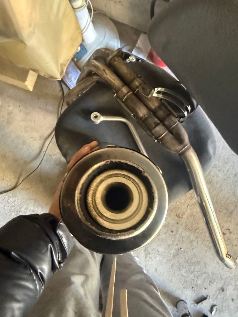 cb400sf nc31 TSRフルエキ 4-1