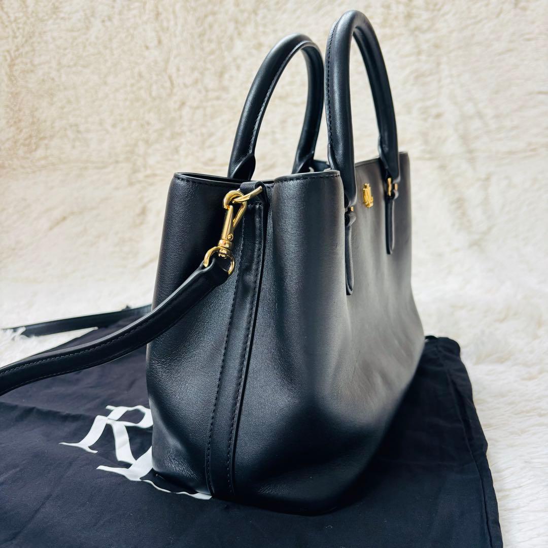 Lauren Ralph Lauren Mary サッチェルバッグ M 2way