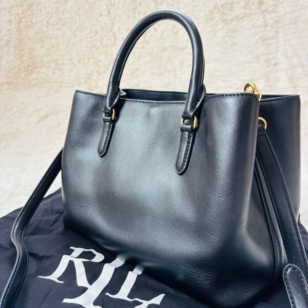 Lauren Ralph Lauren Mary サッチェルバッグ M 2way