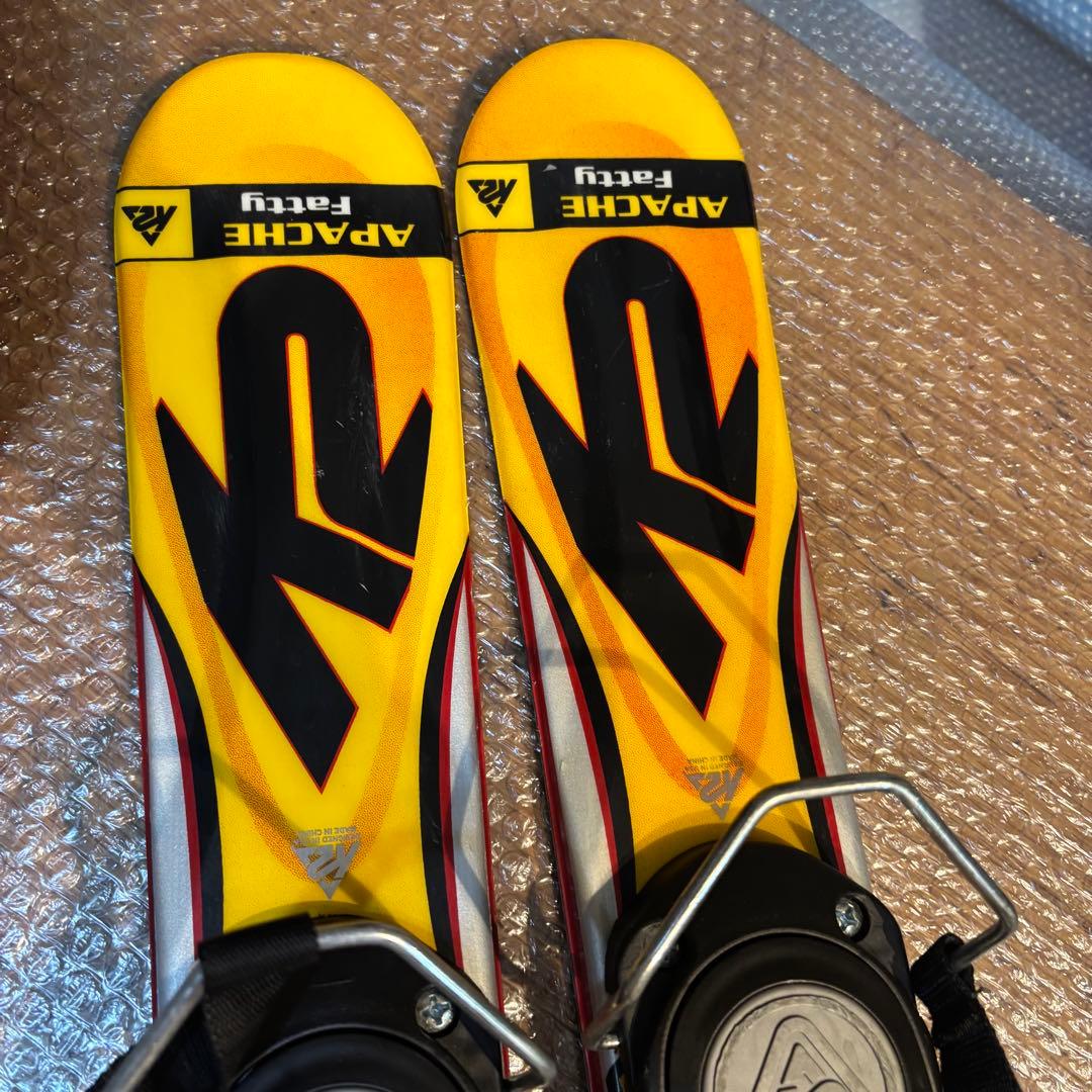 メンズ　ショートスキー　ファンスキーセット　K2 27〜27.5cm サロモン