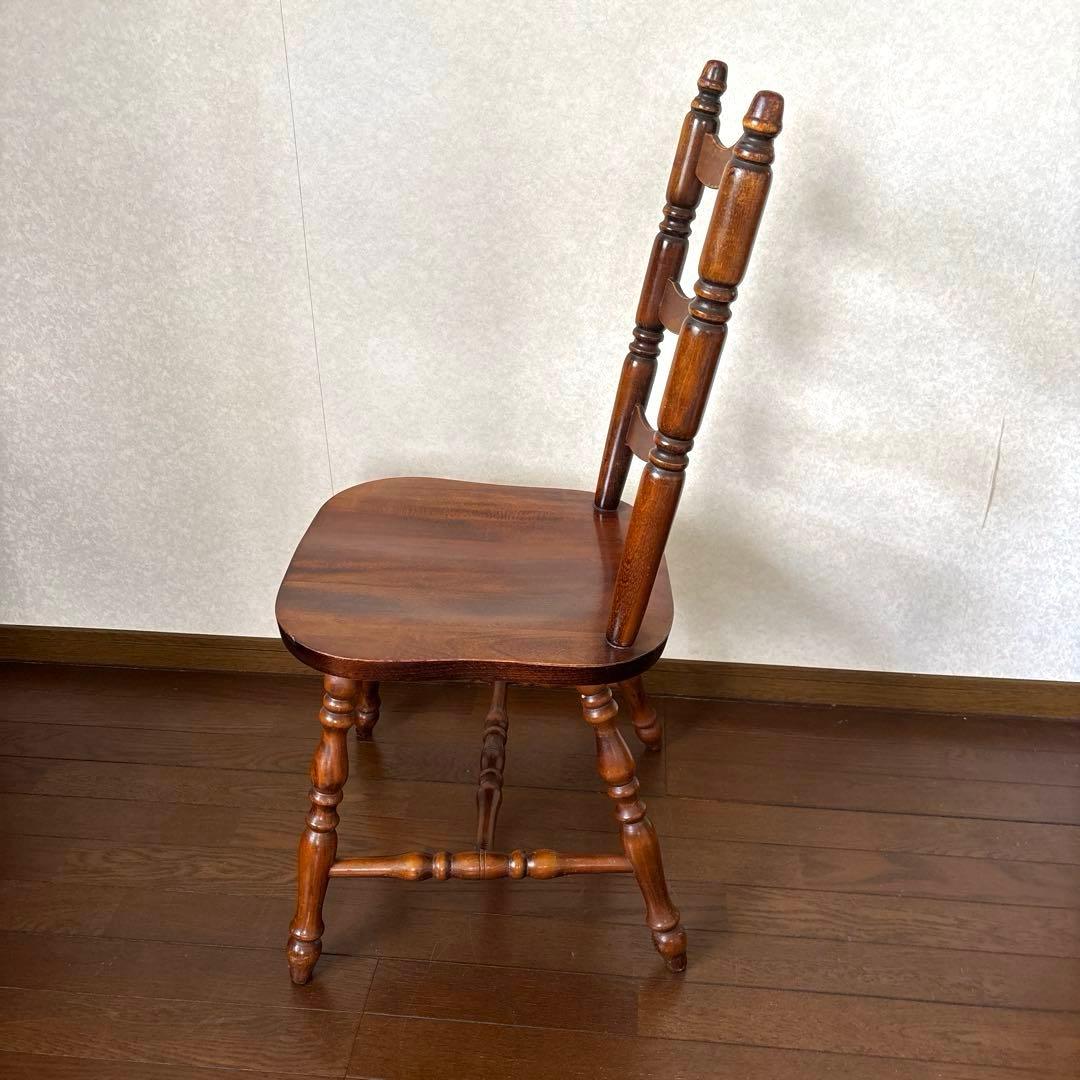 【良品】アンティーク ラダーバックチェア ダイニングチェア