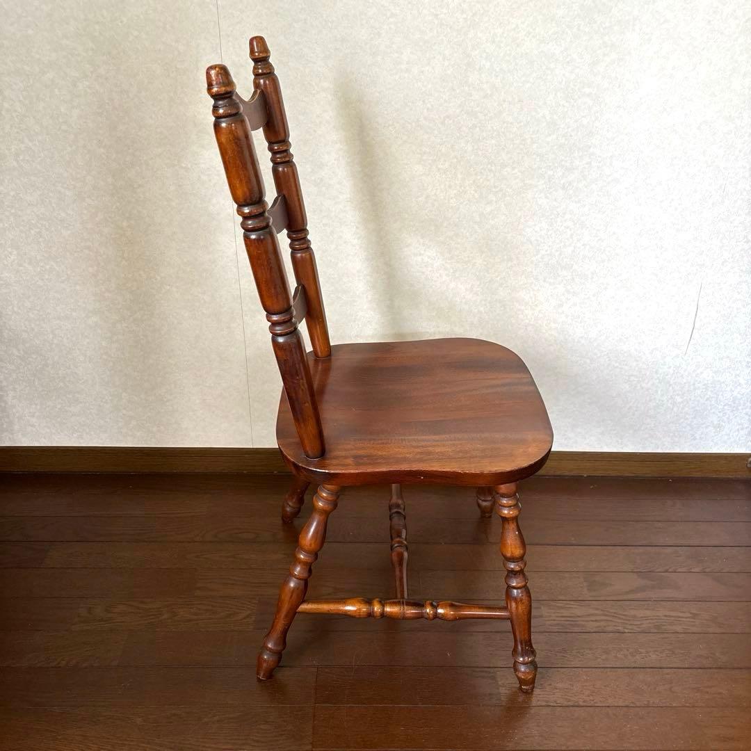 【良品】アンティーク ラダーバックチェア ダイニングチェア