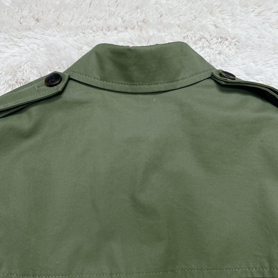 【極美品】ポールスミス 現行 トレンチコート ダブル マキシ丈 カーキ XL