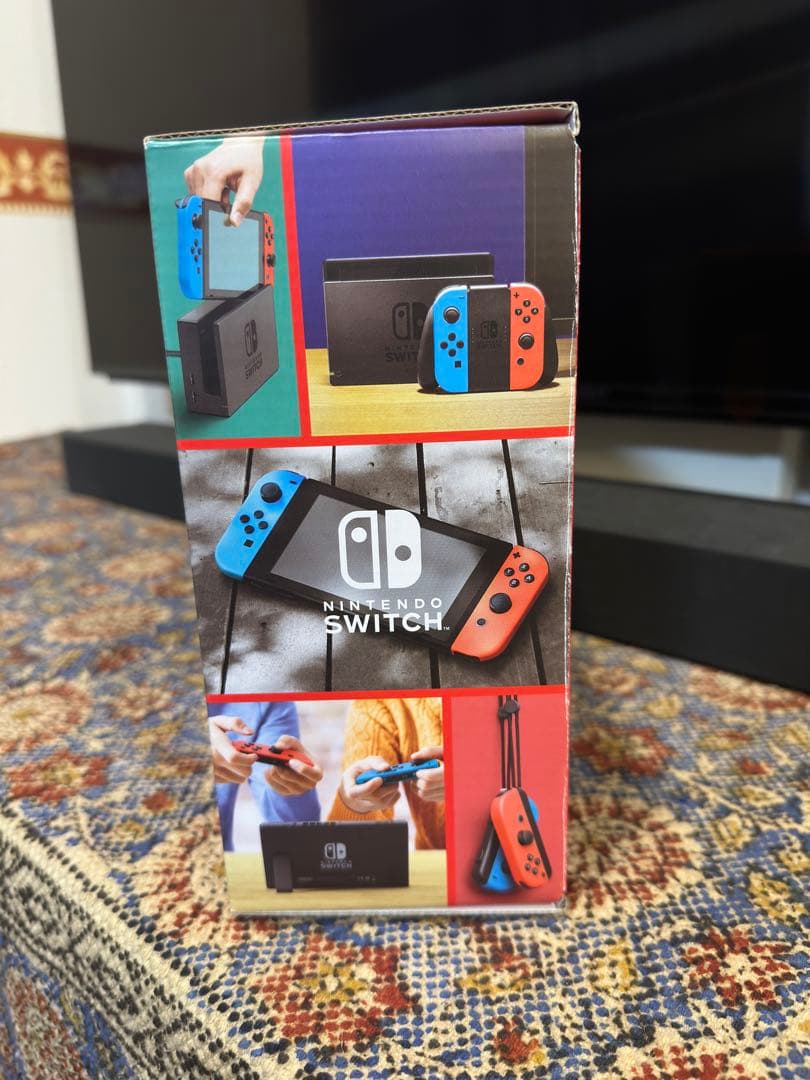 ニンテンドースイッチネオンブルーネオンレッド本体