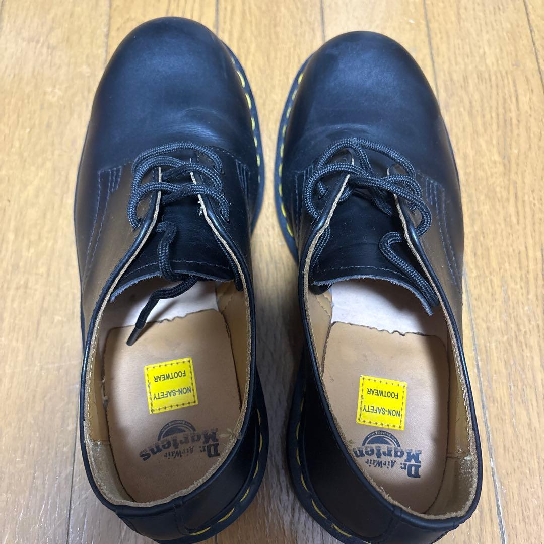 ドクターマーチン 3ホール スチールトゥ