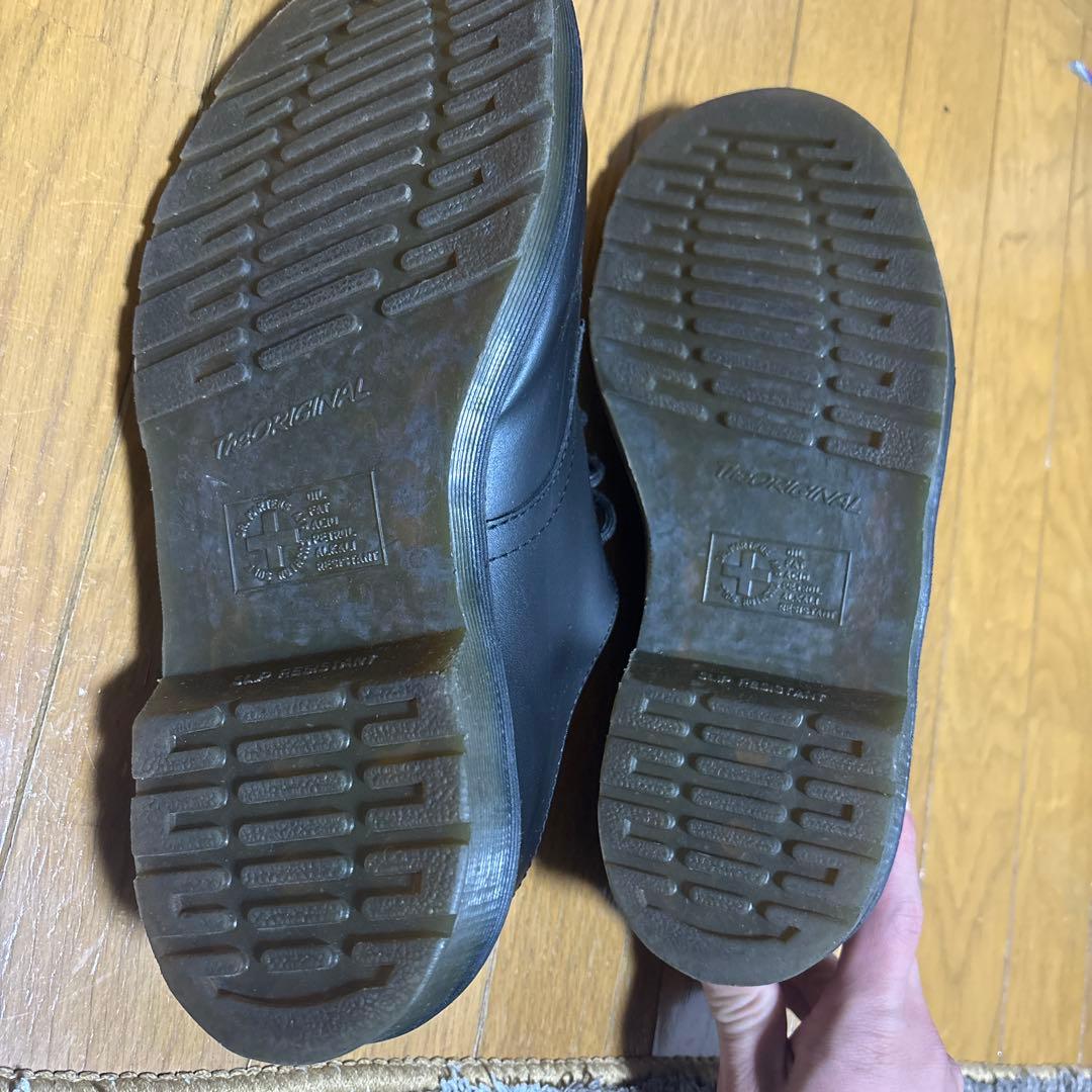 ドクターマーチン 3ホール スチールトゥ